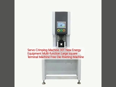 Servo Crimping Machine 30T Nuova attrezzatura energetica multifunzione Grandi terminali quadrati Free Die Riveting Machine