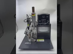Pneumatica doppia testa di saldatura Semi-automatica macchina di saldatura Linea motore e saldatura di imbracatura