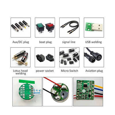 Saldatura del PWB/LED/robot della latta del saldatrice del cavo elettrico del connettore di USB