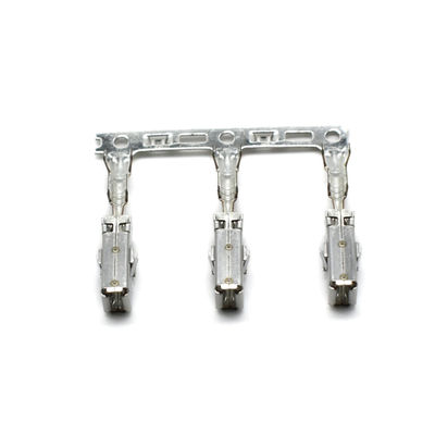 ISO9001:2015 Certified Brass Pin Terminal with Brass Tin Plating and Coated Tin Surface for Automotive Electrical Applications