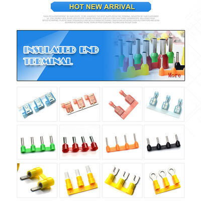 Termini circolari di frenatura 5 mm 10 mm Anello terminale pre-isolato continuo