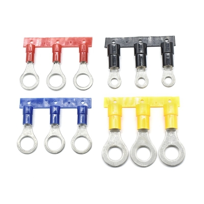 Terminali ad anello Qwt personalizzati 12 Awg, connettore terminale a forcella, terminale a crimpare per cavi