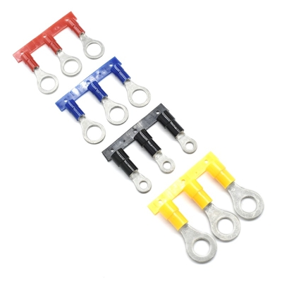 Terminali ad anello Qwt personalizzati 12 Awg, connettore terminale a forcella, terminale a crimpare per cavi