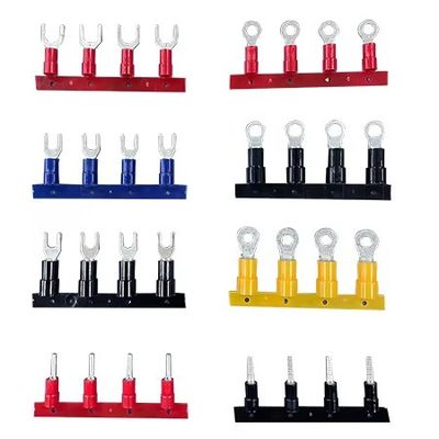 Capicorda tubolari in rame, Capicorda, Giunti, Capicorda ad anello, Connettore a perno riduttore, Connettore terminale bimetallico, Isolato