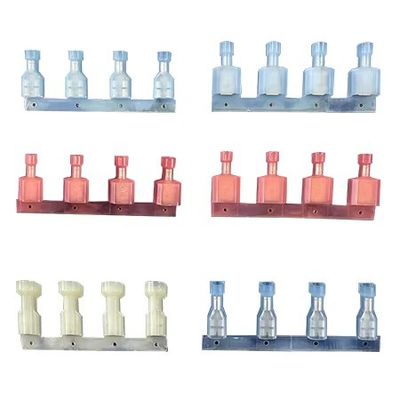 Capicorda tubolari in rame, Capicorda, Giunti, Capicorda ad anello, Connettore a perno riduttore, Connettore terminale bimetallico, Isolato