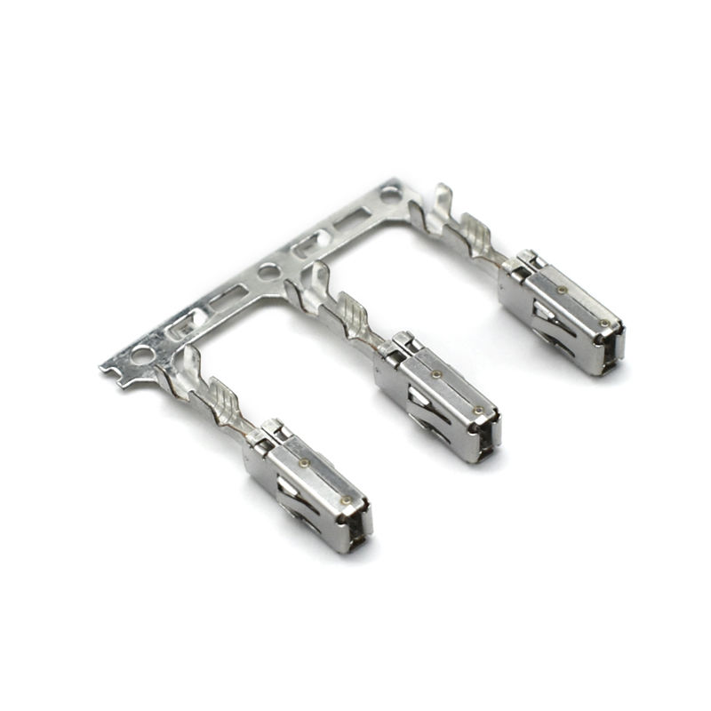 ISO9001:2015 Certified Brass Pin Terminal with Brass Tin Plating and Coated Tin Surface for Automotive Electrical Applications