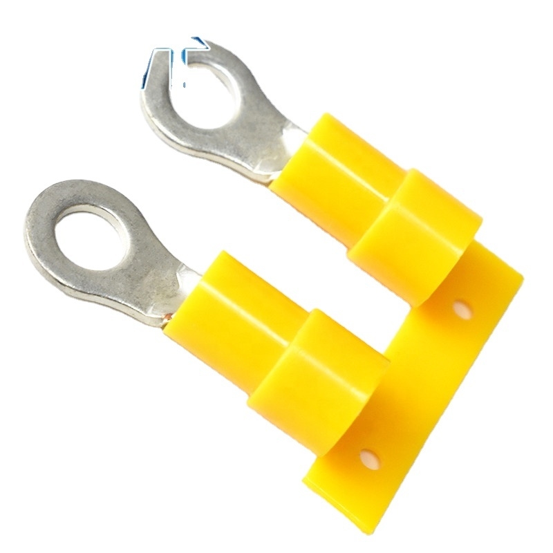 Terminali ad anello Qwt personalizzati 12 Awg, connettore terminale a forcella, terminale a crimpare per cavi