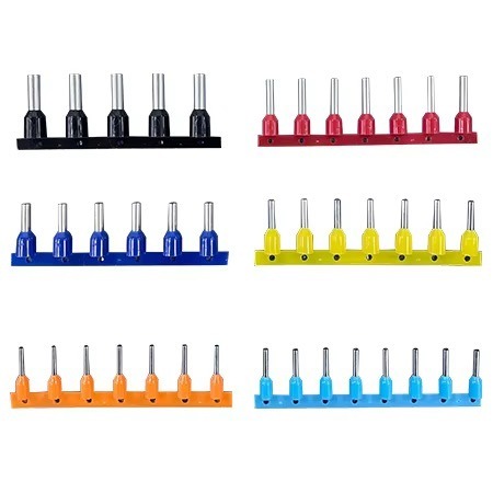 Capicorda tubolari in rame, Capicorda, Giunti, Capicorda ad anello, Connettore a perno riduttore, Connettore terminale bimetallico, Isolato