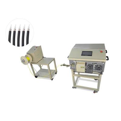 Macchina spelafili per taglio cavi coassiali di grosso calibro 2,3-5,8 mm automatica