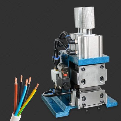 Verticale pneumatico della macchina di spogliatura del cavo AWG32-AWG16 piccolo